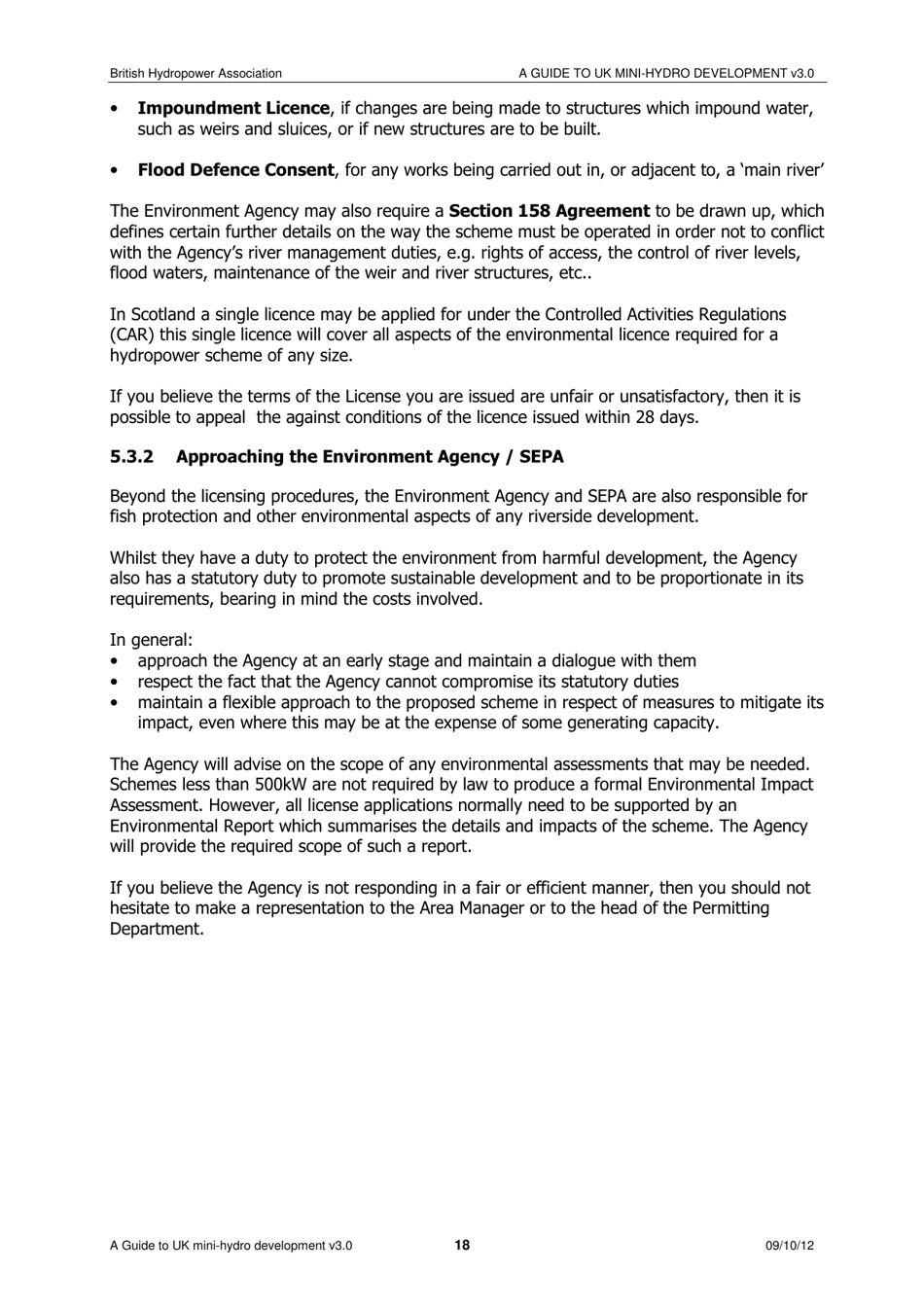 A Guide to UK Mini-Hydro Developments - the British Hydropower Association, Page 19