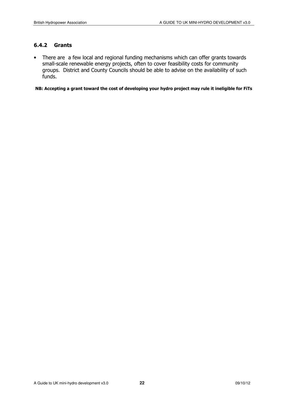 A Guide to UK Mini-Hydro Developments - the British Hydropower Association, Page 23