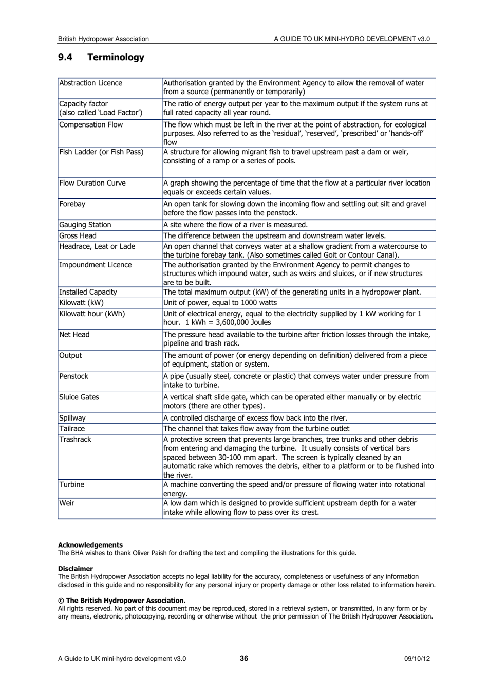 A Guide to UK Mini-Hydro Developments - the British Hydropower Association, Page 37