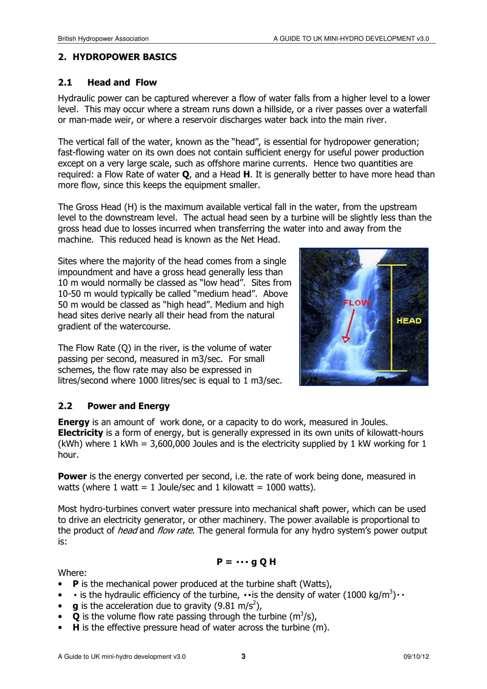 A Guide to UK Mini-Hydro Developments - the British Hydropower Association, Page 4