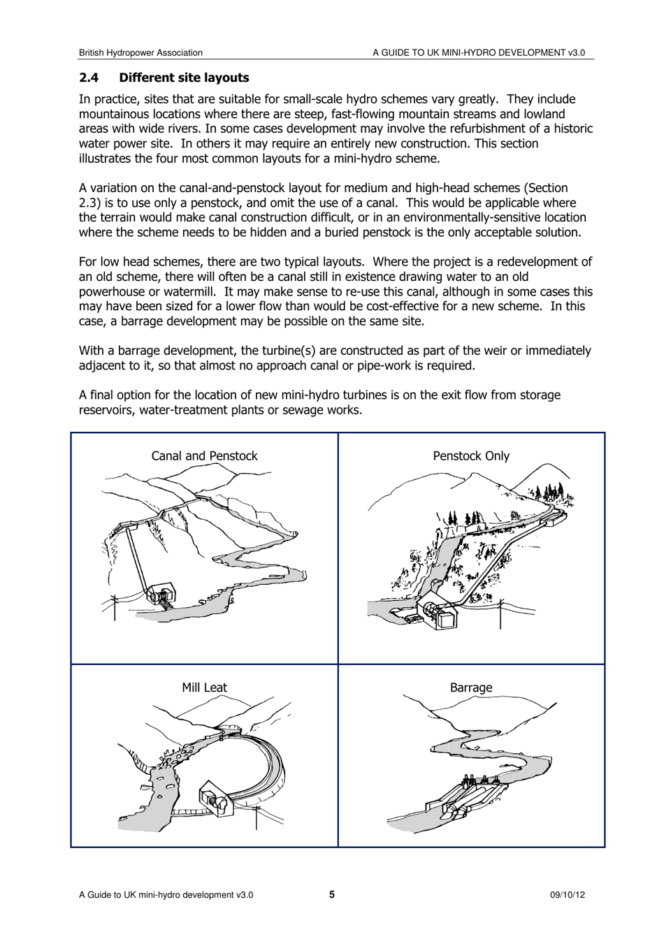A Guide to UK Mini-Hydro Developments - the British Hydropower Association, Page 6