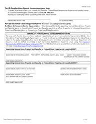 Form FIN506 Application for Individual Agent License - Texas, Page 4