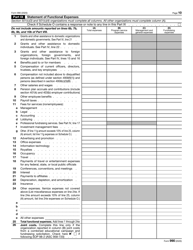 IRS Form 990 &quot;Return of Organization Exempt From Income Tax&quot;, Page 10
