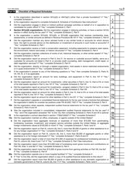 IRS Form 990 &quot;Return of Organization Exempt From Income Tax&quot;, Page 3