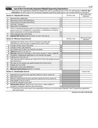 IRS Form 990 (990-EZ) Schedule A Public Charity Status and Public Support, Page 6