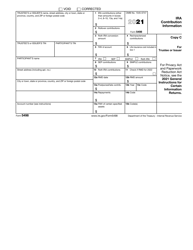 IRS Form 5498 &quot;Ira Contribution Information&quot;, Page 5