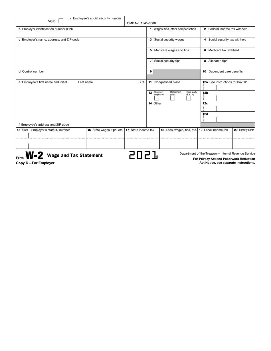 IRS Form W-2 Wage and Tax Statement, Page 10