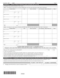 Form NYC-2 Business Corporation Tax Return - New York City, Page 6