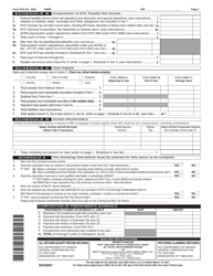 Form NYC-4S General Corporation Tax Return - New York City, Page 2