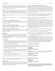 Form NYC-UXRB Return of Excise Tax by Utilities and Limited Fare Omnibus Companies - New York City, Page 4