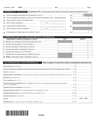 Form NYC-3L General Corporation Tax Return - New York City, Page 2