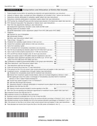 Form NYC-3L General Corporation Tax Return - New York City, Page 3