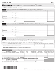 Form NYC-202 Download Printable PDF or Fill Online Unincorporated ...