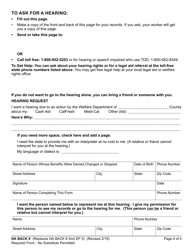 Form NA274H Notice of Action - Continuation Page - Overpayment Computations Between 6/1/2020 and 05/31/2021 - California, Page 4