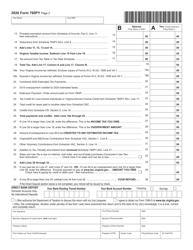 Form 760PY Part-Year Resident Individual Income Tax Return - Virginia, Page 2