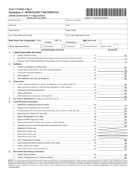 Form 770 Virginia Fiduciary Income Tax Return - Virginia, Page 3