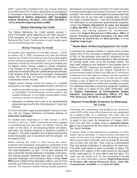 Instructions for Schedule 500CR Credit Computation Schedule for Corporations - Virginia, Page 5