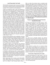 Instructions for Schedule 500CR Credit Computation Schedule for Corporations - Virginia, Page 6