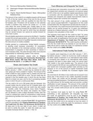 Instructions for Schedule 500CR Credit Computation Schedule for Corporations - Virginia, Page 7