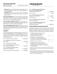 Form 150-106-007 Worksheet OR-CAT Instructions for Calculating Tax on Corporate Activity - Oregon, Page 2