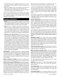 Instructions for Form OR-41, 150-101-041 Oregon Fiduciary Income Tax Return - Oregon, Page 3
