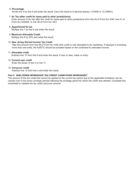 Form GIT-317 Sheltered Workshop Tax Credit - New Jersey, Page 4