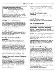 Instructions for Form NJ-1041 New Jersey Income Tax Fiduciary Return - New Jersey, Page 10