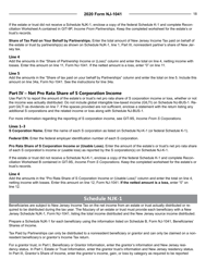 Instructions for Form NJ-1041 New Jersey Income Tax Fiduciary Return - New Jersey, Page 18