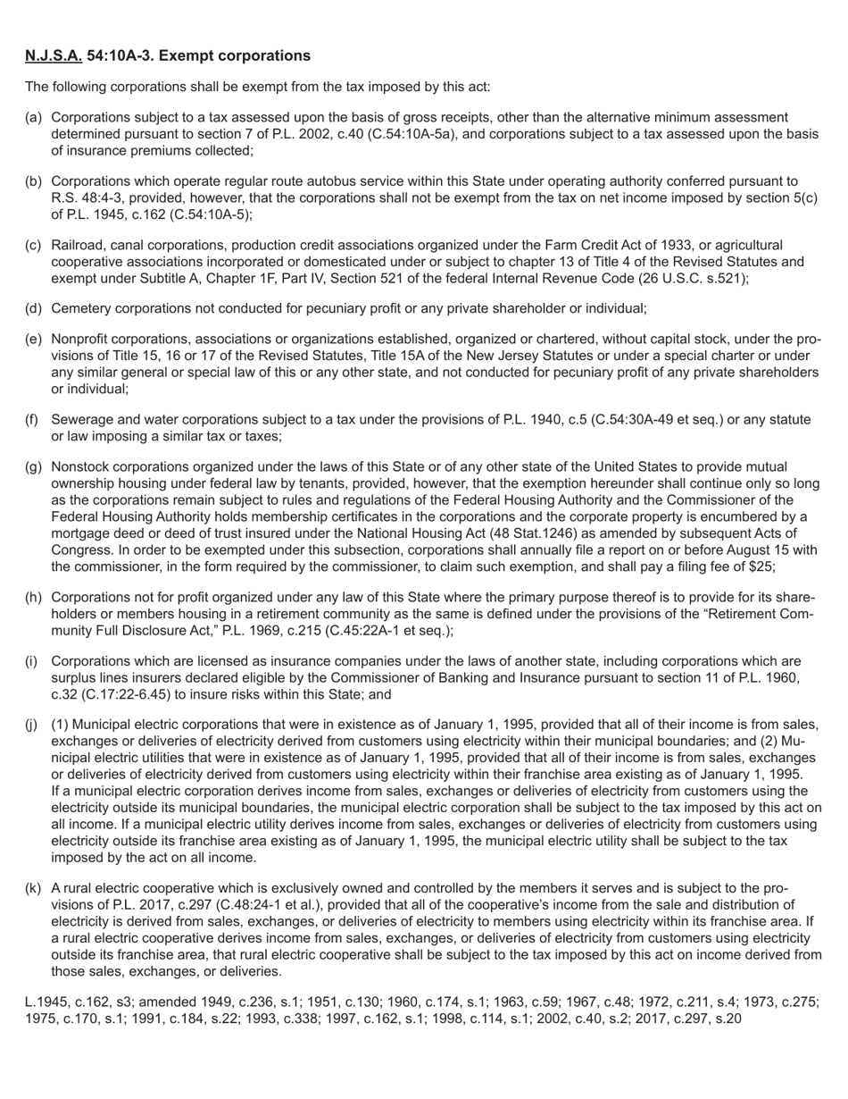 Form NJ-1065E Corporate Partners Statement of Being an Exempt Corporation or Maintaining a Regular Place of Business in New Jersey - New Jersey, Page 2