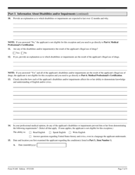 USCIS Form N-648 Medical Certification for Disability Exceptions, Page 5