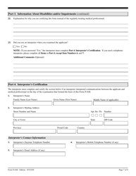 USCIS Form N-648 Medical Certification for Disability Exceptions, Page 7