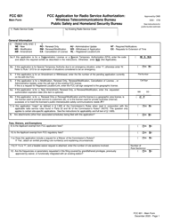 Instructions for FCC Form 601 Application for Wireless Telecommunications Bureau Radio Service Authorization, Page 22