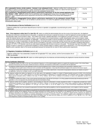 Instructions for FCC Form 601 Application for Wireless Telecommunications Bureau Radio Service Authorization, Page 27