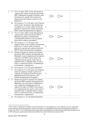SBA Form 3509 Paycheck Protection Program Loan Necessity Questionnaire (For-Profit Borrowers) (Italian), Page 6