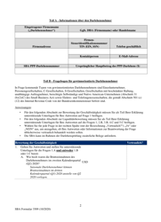 SBA Form 3509 Paycheck Protection Program Loan Necessity Questionnaire (For-Profit Borrowers) (German), Page 2