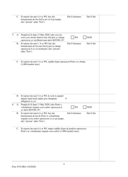 SBA Form 3510 Paycheck Protection Program Loan Necessity Questionnaire (Non-profit Borrowers) (Haitian Creole), Page 4