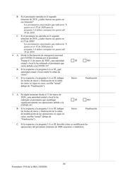 SBA Formulario 3510 Programa De Proteccion De Pago Cuestionario De Necesidad Del Prestamo (Para Prestatarios Sin Fines De Lucro) (Spanish), Page 4