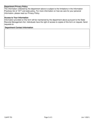 Form CALHR753 Designation Notice - California, Page 3