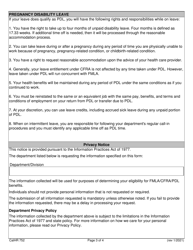Form CALHR752 Notice of Eligibility and Rights and Responsibilities - California, Page 3