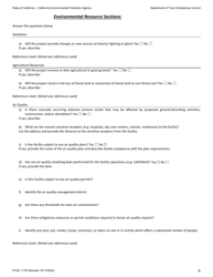 DTSC Form 1176 Environmental Information Form - California, Page 6