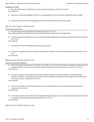DTSC Form 1176 Environmental Information Form - California, Page 8