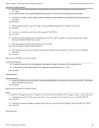 DTSC Form 1176 Environmental Information Form - California, Page 9