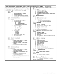 CDOT Form 1217 Preliminary Survey Scope - Colorado, Page 4