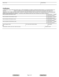 Form JD-HM-41 CARES Act Affidavit of Compliance - Connecticut, Page 2
