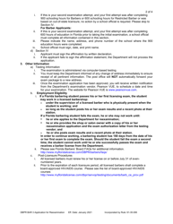 Form DBPR BAR3 Application for Reexamination - Florida, Page 2