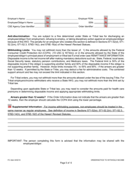Instructions for Form 1F-P-888A Order/Notice to Withhold Income for Support - Hawaii, Page 12