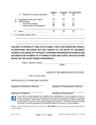 Form 1F-P-1055A Pretrial Order No. 1 - Hawaii, Page 3