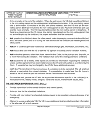 Form 1F-P-1051A Order Regarding Supervised Visitation - Hawaii, Page 4