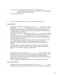 Form 2F-P-395 Stipulated Judgment of Paternity - Hawaii, Page 3