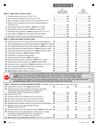 Form IL-1120-X Amended Corporation Income and Replacement Tax Return - Illinois, Page 2